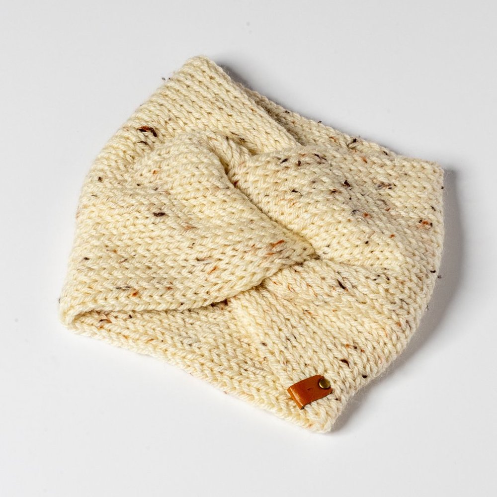 🤩 Knit twist headband